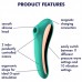 Вакуумно-волновой вибратор Satisfyer Dual Kiss зеленый Вакуумно-волновой вибратор Satisfyer Dual Kiss зеленый