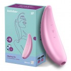 Вакуумный смарт-стимулятор клитора с вибрацией Satisfyer Curvy 3+