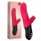 Пульсатор Fun Factory со стимуляцией клитора Bi Stronic Fusion красный