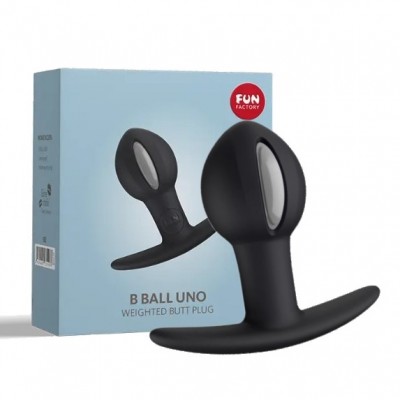 Анальный стимулятор Fun Factory B Ball Uno черно-серый
