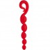 Стимулятор анальный Fun Factory Bendybeads красный
