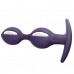 Анальный стимулятор Fun Factory B Ball Duo фиолетово-белый