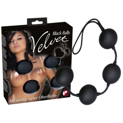 Анально-вагинальные шарики Velvet Balls Анально-вагинальные шарики Velvet Balls