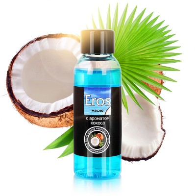 Массажное масло с ароматом кокоса Eros Tropic 50 мл