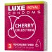 Презервативы с ароматом вишни Luxe RoyalCherry Collection 3 шт Презервативы с ароматом вишни Luxe RoyalCherry Collection 3 шт