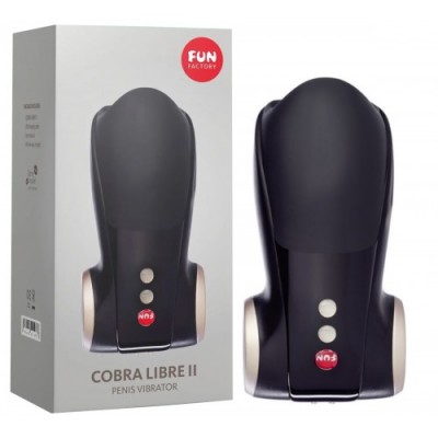 Маструбатор с вибрацией Fun Factory Cobra Libre 2 черный