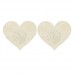 Набор нежных пэстисов для груди Lace Heart and Flower Nipple Pasties Набор нежных пэстисов для груди Lace Heart and Flower Nipple Pasties