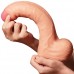 Большой фаллос на присоске с мошонкой Dual Layered Silicone Cock 28 см Большой фаллос на присоске с мошонкой Dual Layered Silicone Cock 28 см
