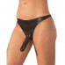 Латексные трусики с тремя фаллоимитаторами Latex-Slip mit Fach-Dildo S-L