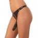 Латексные трусики с тремя фаллоимитаторами Latex-Slip mit Fach-Dildo S-L