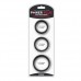 Набор из 3 плоских эрекционных колец Power Plus Soft Silicone Pro Ring Набор из 3 плоских эрекционных колец Power Plus Soft Silicone Pro Ring