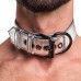 Ошейник с поводком на цепи Bondage Fetish Black Matt Collar With Leash серебристый Ошейник с поводком на цепи Bondage Fetish Black Matt Collar With Leash серебристый