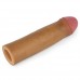 Удлиняющая насадка на пенис Revolutionary Silicone Nature Extender мулат + 5,5 см