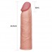 Удлиняющая насадка на пенис телесная X-Tender Penis Sleeve + 4 см Удлиняющая насадка на пенис телесная X-Tender Penis Sleeve + 4 см