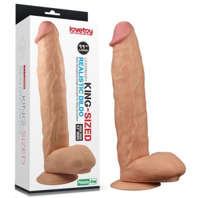 Фаллоимитатор реалистичный с присоской Legendary king-sized Realistic Dildo 30 см Фаллоимитатор реалистичный с присоской Legendary king-sized Realistic Dildo 30 см