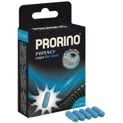 Биологически активная добавка для мужчин Prorino Ero black line Potency Caps 5 капсул
