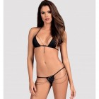 Черный комплект с цепочками Redella L/XL