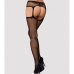 Классические чулки в сетку с поясом S/L