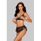 Пикантный комплект белья Heartia S/M