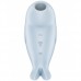 Вакуумно-волновой стимулятор клитора с вибрацией Satisfyer Seal You Soon голубой