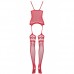Дерзкий красный боди-комбинезон S/L