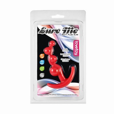 Анальный стимулятор красный Lure Me Анальный стимулятор красный Lure Me