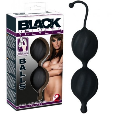 Вагинальные шарики со смещенным центром тяжести Sweet Smile Black Velvets Orion