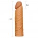 Удлиняющая насадка на пенис мулат X-Tender Penis Sleeve + 3 см