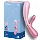 Смарт-вибратор с функцией нагрева Satisfyer Hot Lover розовый