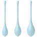 Вагинальные шарики Satisfyer Yoni Power 2 Kegel Balls голубые