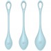 Вагинальные шарики Satisfyer Yoni Power 2 Kegel Balls голубые