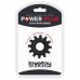 Эрекционное черное кольцо Power Plus Coock Ring