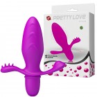 Анальный стимулятор с вибрацией Pretty Love Fitch