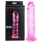 Прозрачный фаллоимитатор Intergalactic Distortion Pink