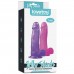 Фаллос на присоске Jelly Studs Crystal Dildo Large фиолетовый 20 см