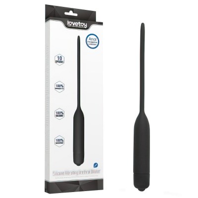 Уретральный буж с вибрацией Silicone Vibrating Urethral Dilator