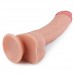 Фаллоимитатор на присоске с мошонкой Dual-Layered Silicone Dildo 22 см Фаллоимитатор на присоске с мошонкой Dual-Layered Silicone Dildo 22 см