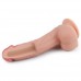 Фаллоимитатор на присоске с мошонкой Dual-Layered Silicone Dildo 22 см Фаллоимитатор на присоске с мошонкой Dual-Layered Silicone Dildo 22 см