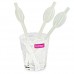 Трубочки светящиеся в темноте Glow in the Dark Pussy Straws 9 шт