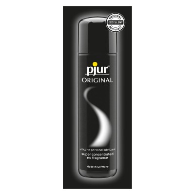 Силиконовый концентрированный лубрикант Pjur Original 1,5 мл, пробник