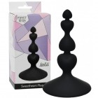 Анальная елочка на присоске First Time Sweetheart Plug Black