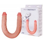 Двусторонний фаллоимитатор Wild Instinct