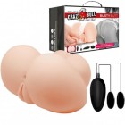 Реалистичная попка и вагина с двойным виброэлементом