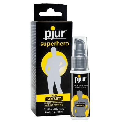 Пролонгирующая сыворотка Pjur Superhero Delay Serum 20 мл Пролонгирующая сыворотка Pjur Superhero Delay Serum 20 мл