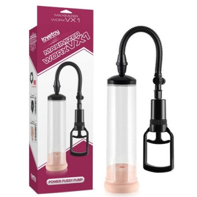 Вакуумная помпа для пениса Maximizer worx VX1 Pussy Pump с мягкой насадкой Вакуумная помпа для пениса Maximizer worx VX1 Pussy Pump с мягкой насадкой