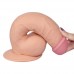 Изогнутый реалистичный фаллос на присоске The Ultra Soft Dude 20 см
