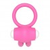 Розовое виброкольцо Power Clit Cockring Rabbit