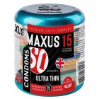 Презервативы Maxus №15 Ultra Thin ультратонкие в металлическом кейсе
