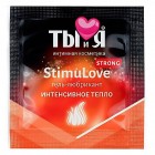 Гель-любрикант с согревающим эффектом Stimulove Strong 4 гр, пробник