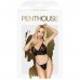 Кружевной черный комплект Penthouse Double Spice L/XL